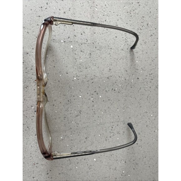 Luxottica Clyde 150 Litegrey Eyeglasses Frames Only Italy full rim aviator main image 15